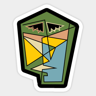 Alien Extraterrestrial Fantasy Sticker